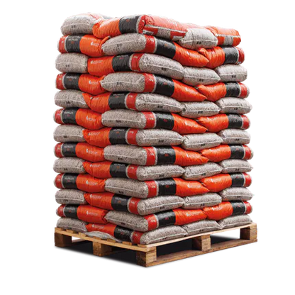 Holzpellets Red 15 kg Einer der höchsten Heizwerte am Markt. Hartholzpellets • Heizwert ≥ 4,6 kWh/kg • Laborgeprüft