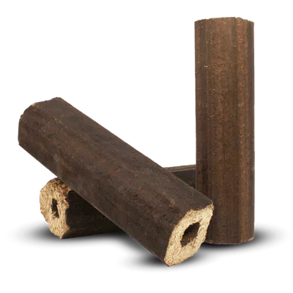 PiniKay Octagon 10 kg Intensives Flammenbild. ENplus A1 • Heizwert ≥ 5,0 kWh/kg • Asche: ≤ 1,0 %(EINE TONNE PALETTE 1000KG)